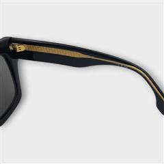 Fendi FE40101I 01A Women's Black Square Frame Sunglasses w/ Pouch